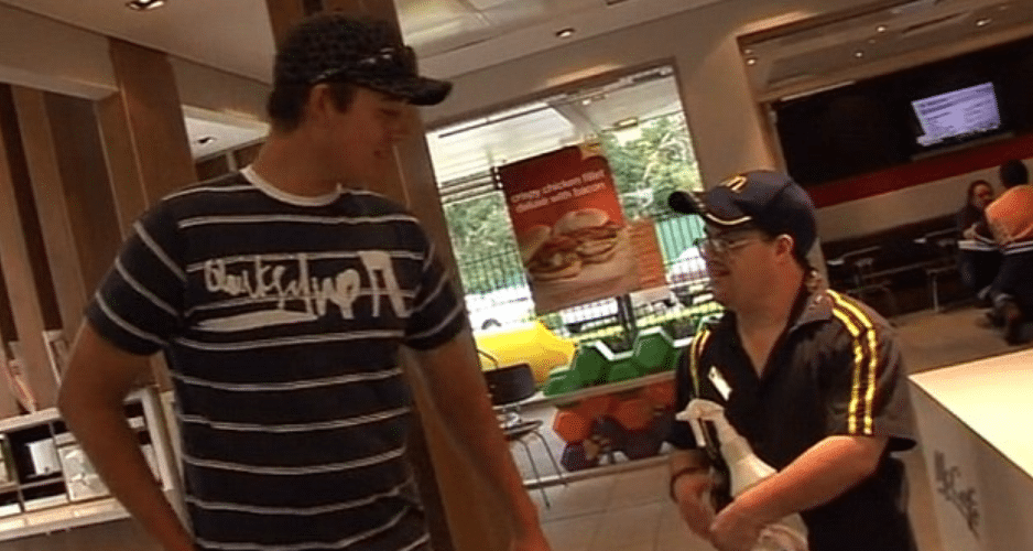 beloved McDonald's worker Down syndrome retires