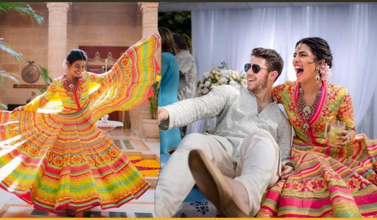 See The Adorable Pictures Of Priyanka Chopra And Nick Jonas At Their Mehendi Ceremony