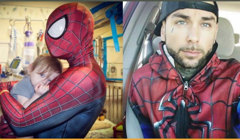 Man Quits His Job At Bar And Dress Up As Spider-Man To Cheer Up Sick Children At Hospital
