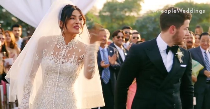 Every Inside Picture Of Priyanka Chopra And Nick Jonas Christian Wedding Ceremony