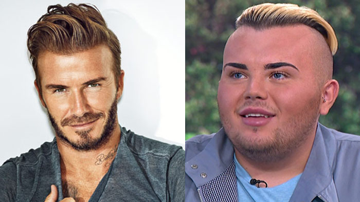 A 22-Year-Old Guy Spent $45k to Look Alike David Beckham Is Broke Now