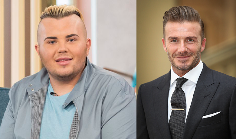 A 22-Year-Old Guy Spent $45k to Look Alike David Beckham Is Broke Now