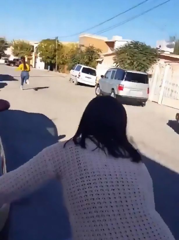 Angry Mother Throws A Flip-flop At Her Daughter