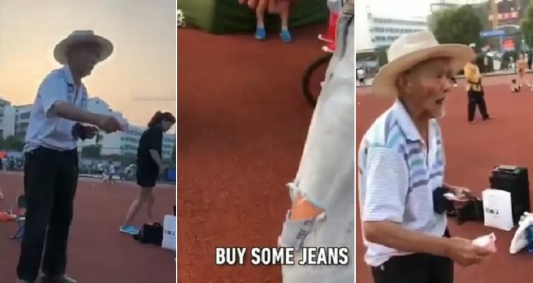 Chinese Man Offers Money To A Teen To Buy Clothes After Seeing Her Ripped Jeans