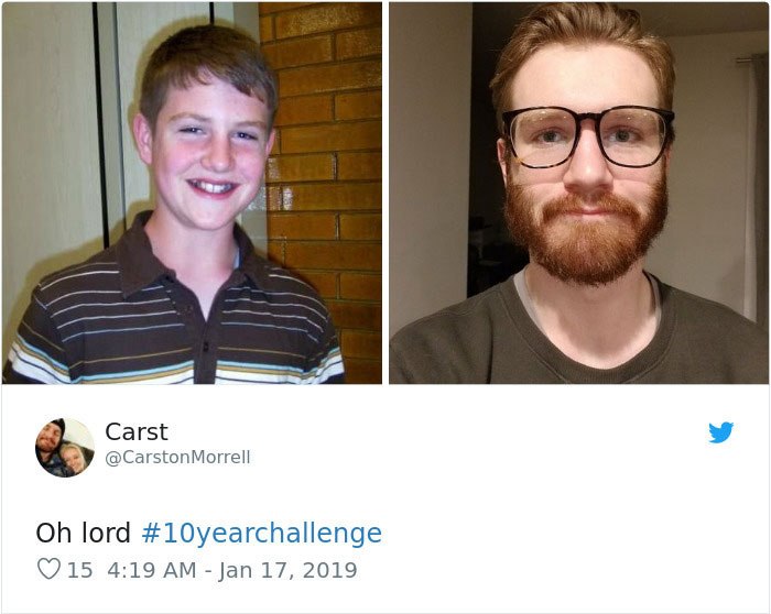 The Most Unrecognizable Pictures Of #10YearChallenge