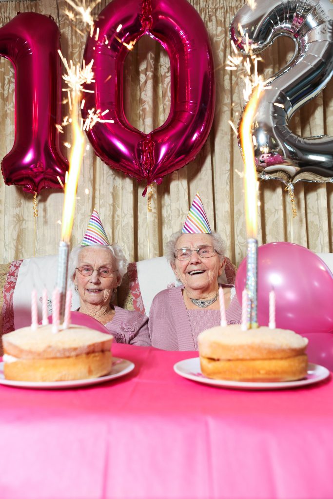 Britain's Oldest Twin Celebrate Their 102nd Birthday Together