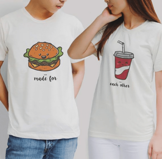 Creative T-shirt Pairs