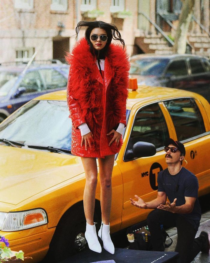 Funny Images Of Man Photoshopped Himself Into Kendall Jenner