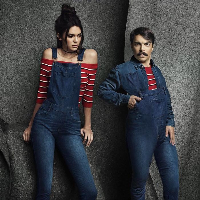 Funny Images Of Man Photoshopped Himself Into Kendall Jenner