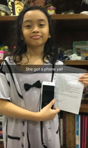 10-Year-Old Signed A Contract With Family To Get iPhone