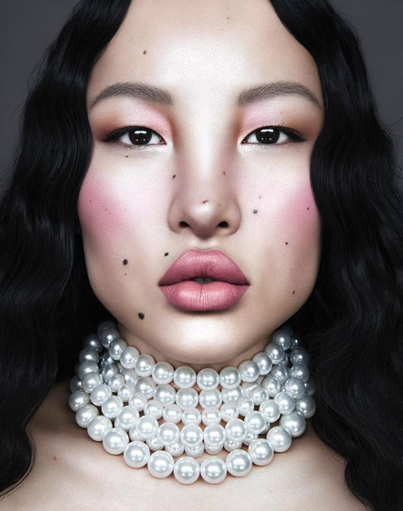Tibetan model surprised exceptional beauty