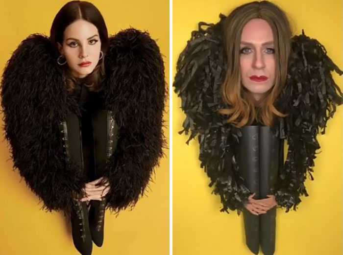 These Pictures Of Tom Lenk Recreating Celebrities Weird Costumes Are Hilarious