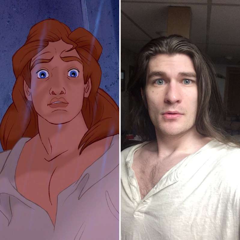 disney prince celebrity look alikes