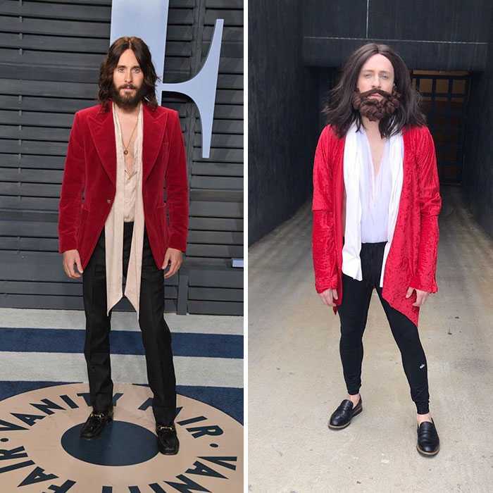 These Pictures Of Tom Lenk Recreating Celebrities Weird Costumes Are Hilarious