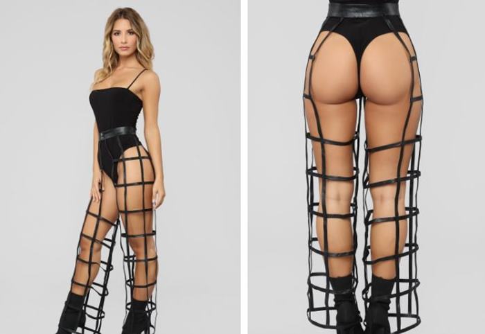 Fashion Brand Launched Cage-Theme Trousers