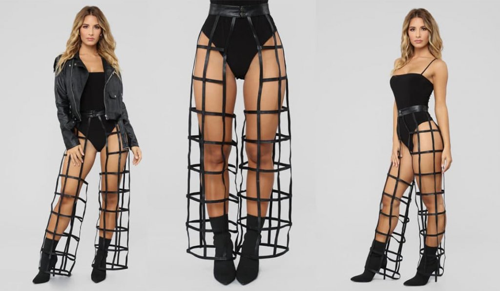 Fashion Brand Launched Cage-Theme Trousers
