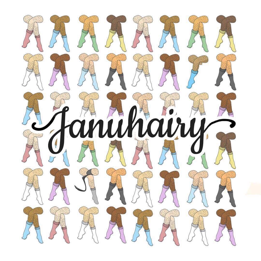 'Januhairy' Campaign Started By A Student To Get Women To Love and Accept Their Body Hair