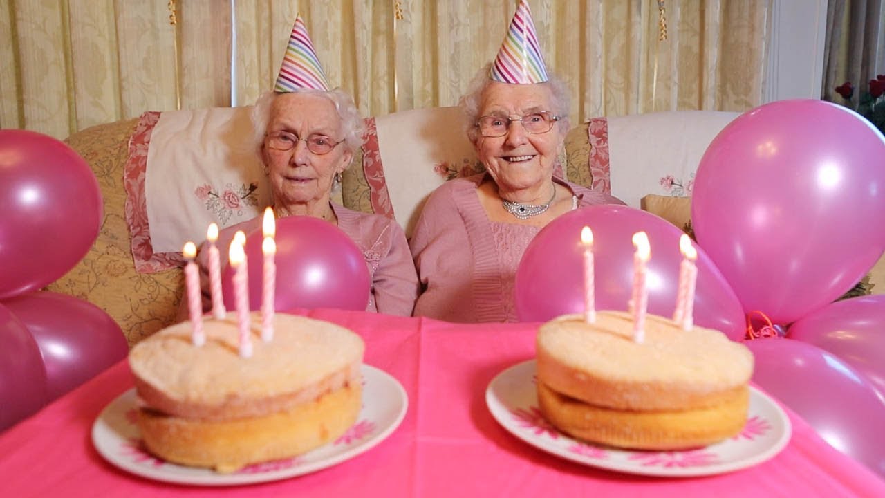 Britain's Oldest Twin Celebrate Their 102nd Birthday Together
