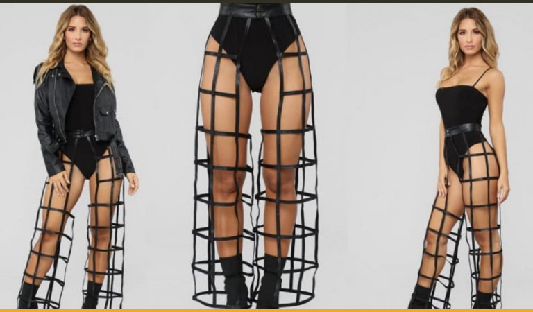 A Fashion Brand Launched Cage-Theme Trousers