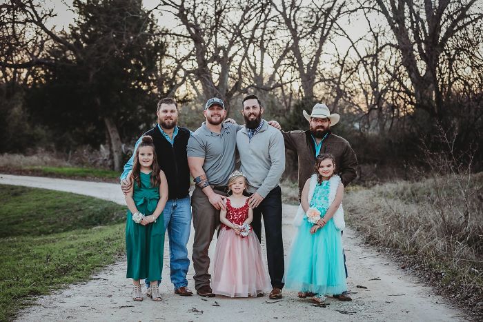 Photoshoot Of A Dad And A Stepdad With Their Daughter Goes Viral