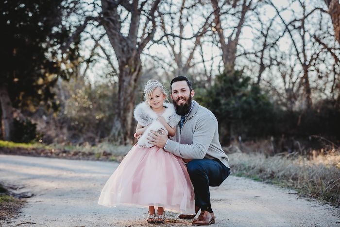 Photoshoot Of A Dad And A Stepdad With Their Daughter Goes Viral