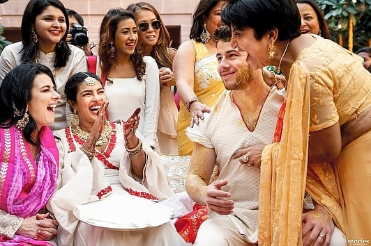 Priyanka Chopra, Nick Jonas, Haldi Ceremony