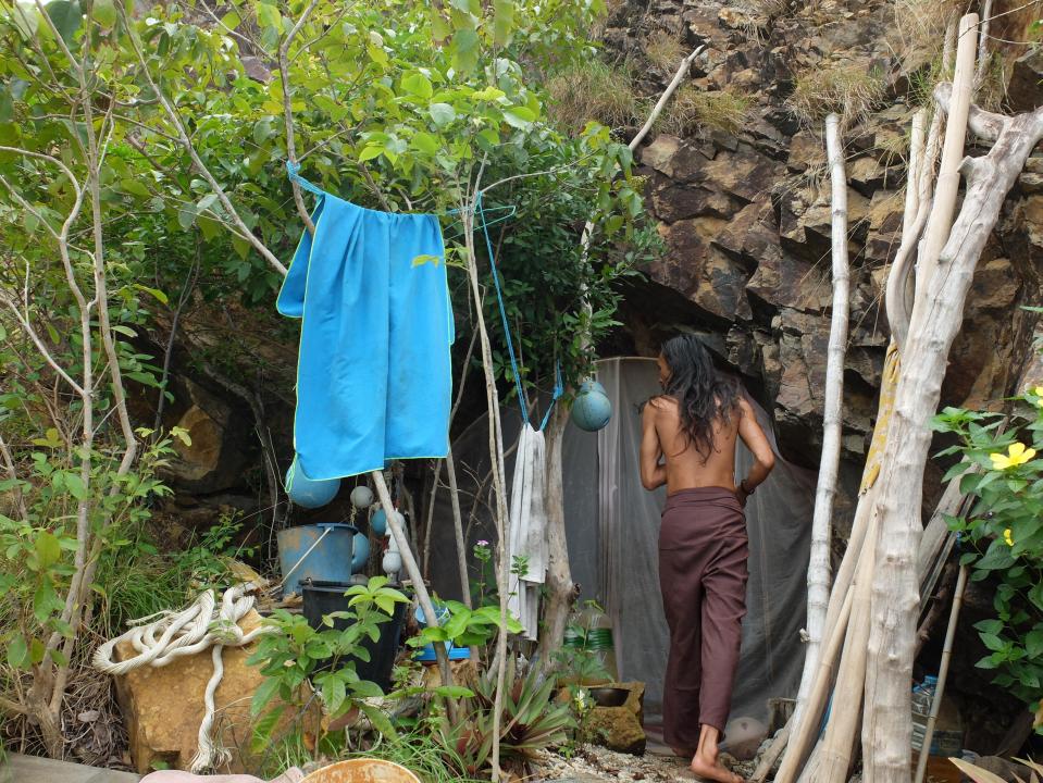 This Caveman Won The Heart Of A Russian Woman And Made Her Visit His Cave