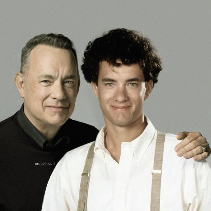 Photoshopped Pictures Of Your Favorite Celebrities With Their Younger Selves