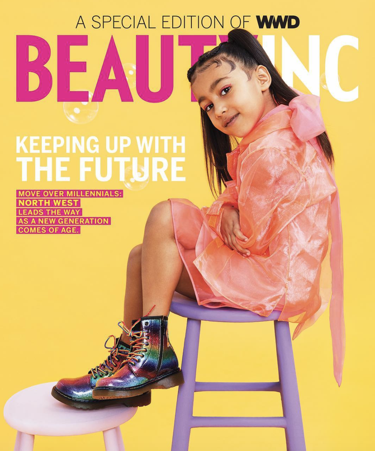 North West's Debut On Her Fashion Magazine