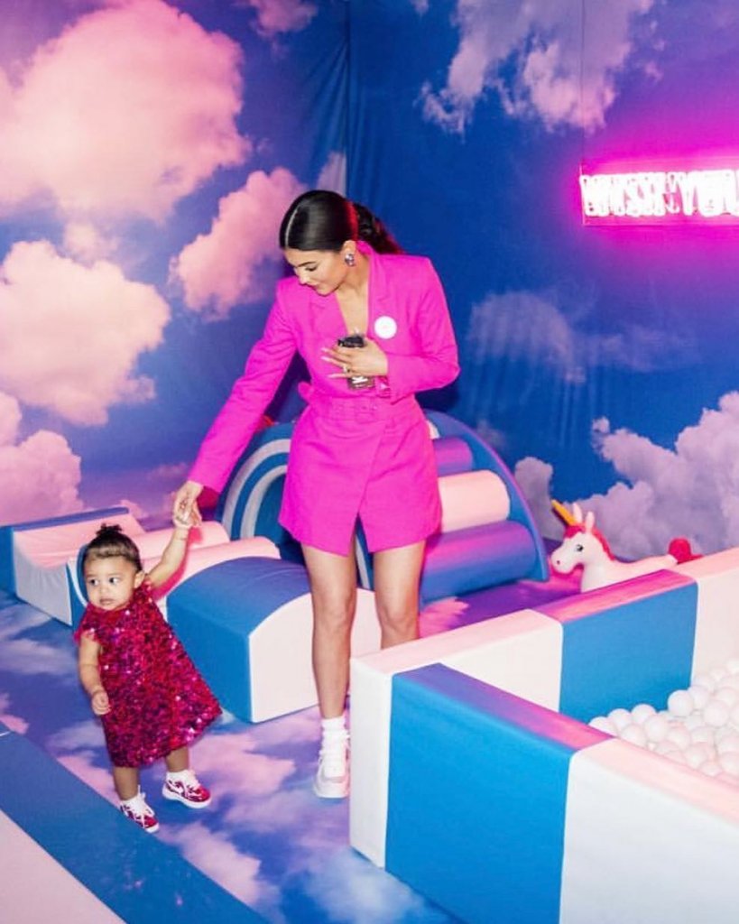 Heart Melting Photos Of Kylie Jenner's Daughter's First Birthday