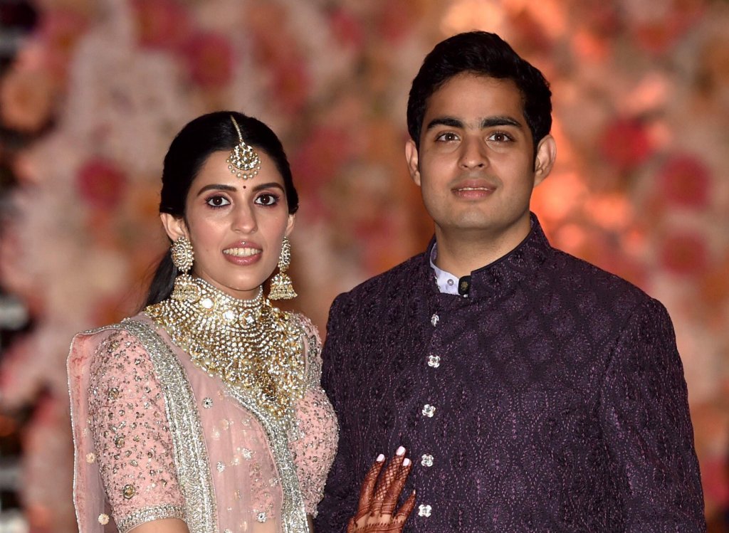 Shloka Mehta & Akash Ambani's Wedding Card