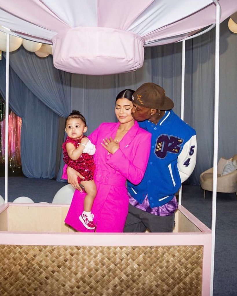 Heart Melting Photos Of Kylie Jenner's Daughter's First Birthday