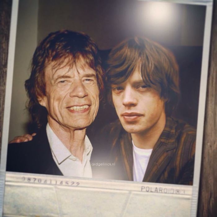 Photoshopped Pictures Of Your Favorite Celebrities With Their Younger Selves