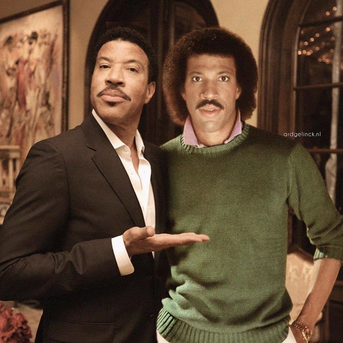 Photoshopped Pictures Of Your Favorite Celebrities With Their Younger Selves