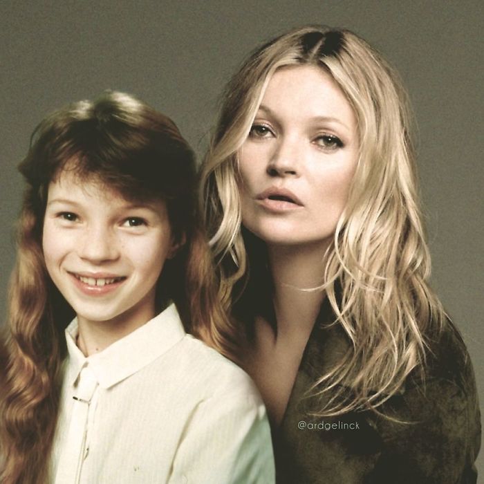 Photoshopped Pictures Of Your Favorite Celebrities With Their Younger Selves