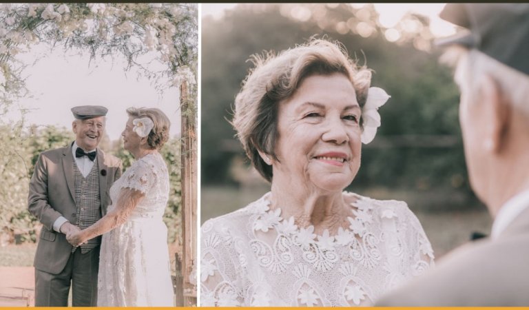 This Elderly Couple Had A Photoshoot 60 Years After Their Wedding And It’s Breathtaking
