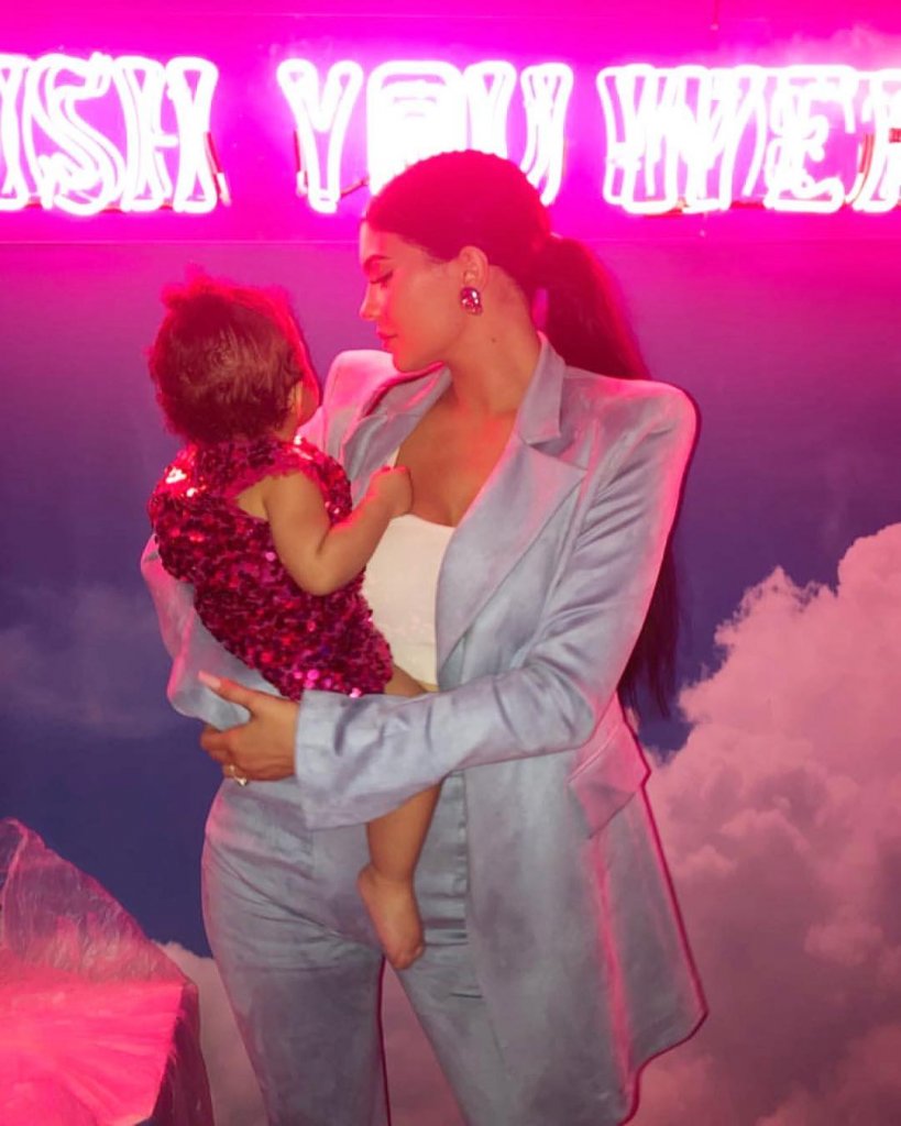 Heart Melting Photos Of Kylie Jenner's Daughter's First Birthday