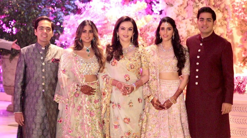 Shloka Mehta & Akash Ambani's Wedding Card