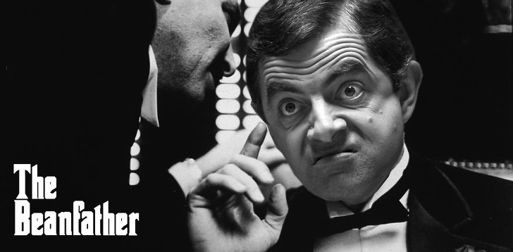 25+ Pictures Which Show What Movies Would Look Like If They Were Played By Mr. Bean