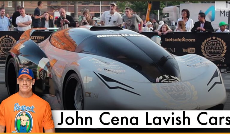 John Cena Owns A Fleet Of Lavish Cars That Will Leave You Stunned