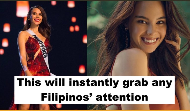 Miss Universe 2018 Catriona Gray Shares Her Thoughts That Will Make Filipinos Proud