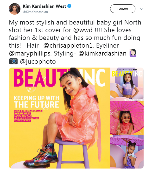North West's Debut On Her Fashion Magazine