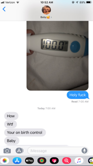 100 Degrees Pregnant: Guy Mistook His Girlfriend's Thermometer As Positive Pregnancy Test