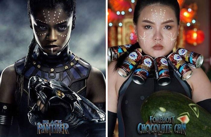 Pictures Portray Thai Model Creating Cosplay Recreations of Celebrities At A Very Low Cost