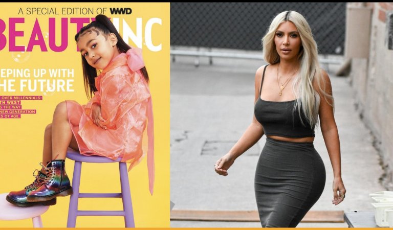 Kim Kardashian’s Daughter North West Did Her Debut On A Fashion Magazine Cover