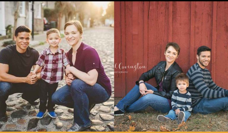 Divorced Couple Reunites Every Year To Take Family Pictures With Their Son
