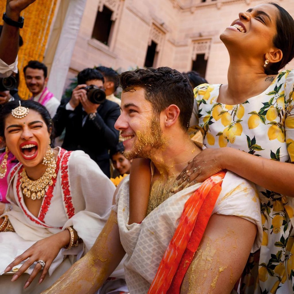 Superwoman, Lilly Singh Showed No Mercy To Nick Jonas During Haldi Ceremony, See Pics!