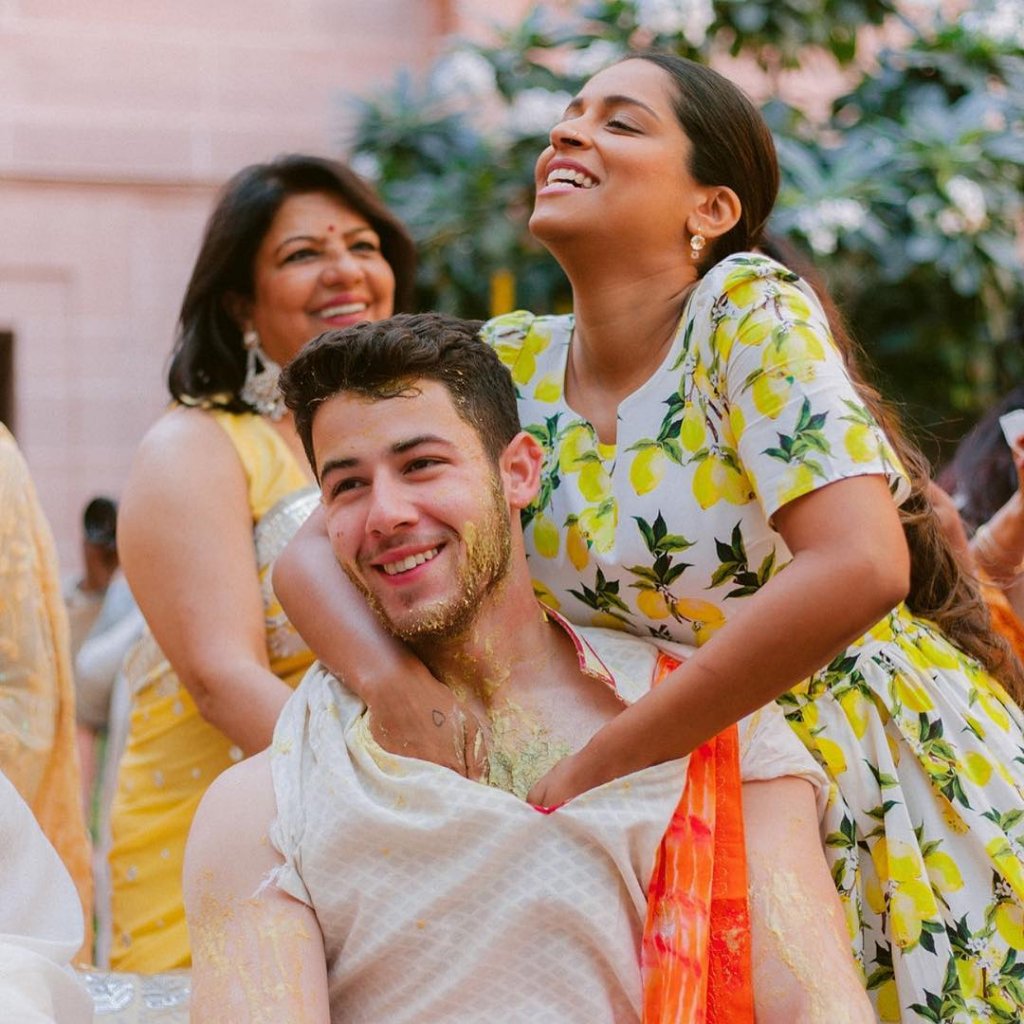 Superwoman, Lilly Singh Showed No Mercy To Nick Jonas During Haldi Ceremony, See Pics!