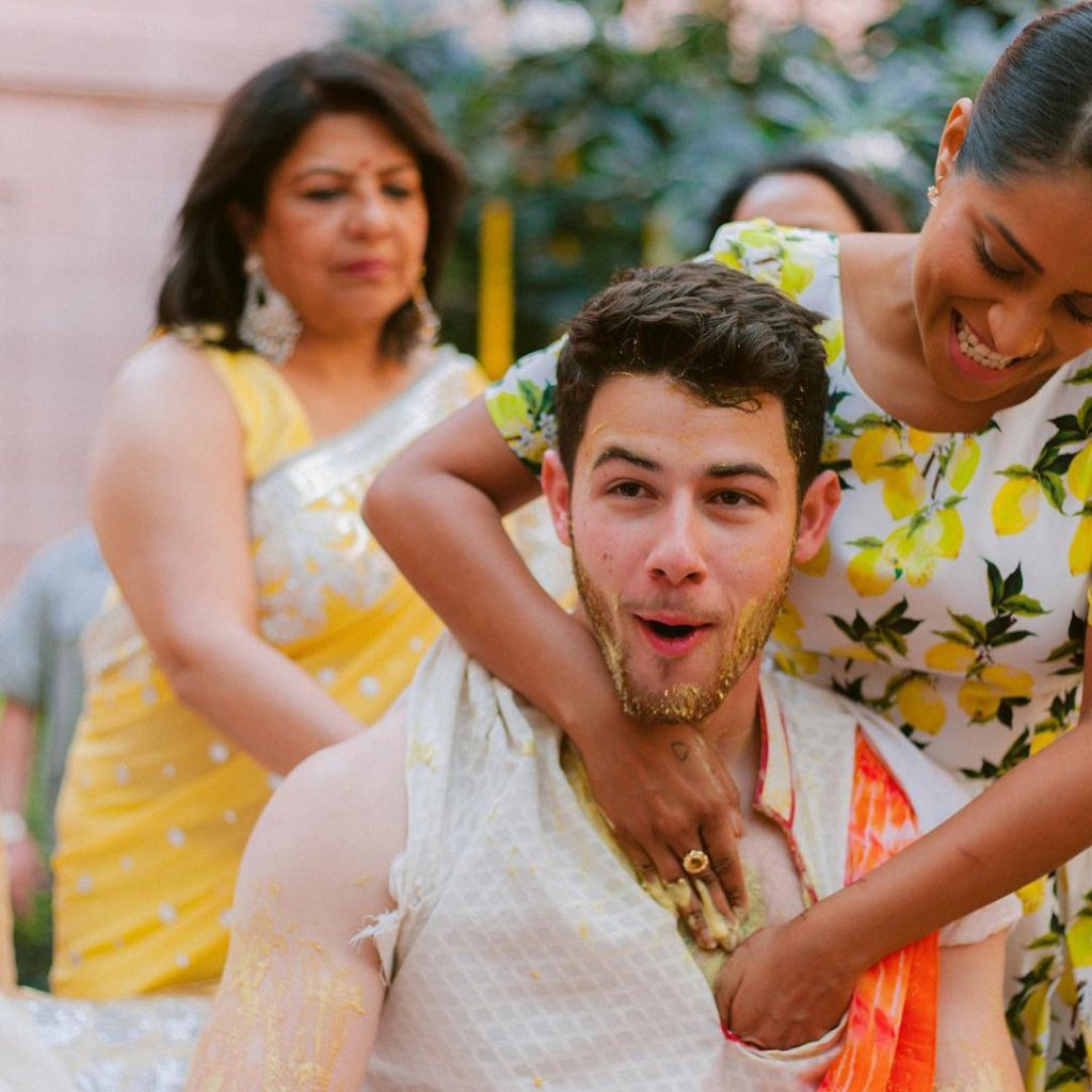 Superwoman, Lilly Singh Showed No Mercy To Nick Jonas During Haldi Ceremony, See Pics!