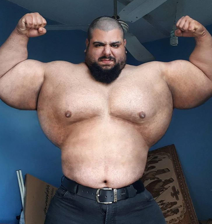 Here Is What This Iranian Hulk Eats To Look Like The Super Hero Hulk